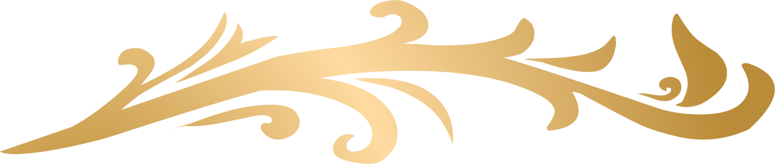 gold foliage decoration